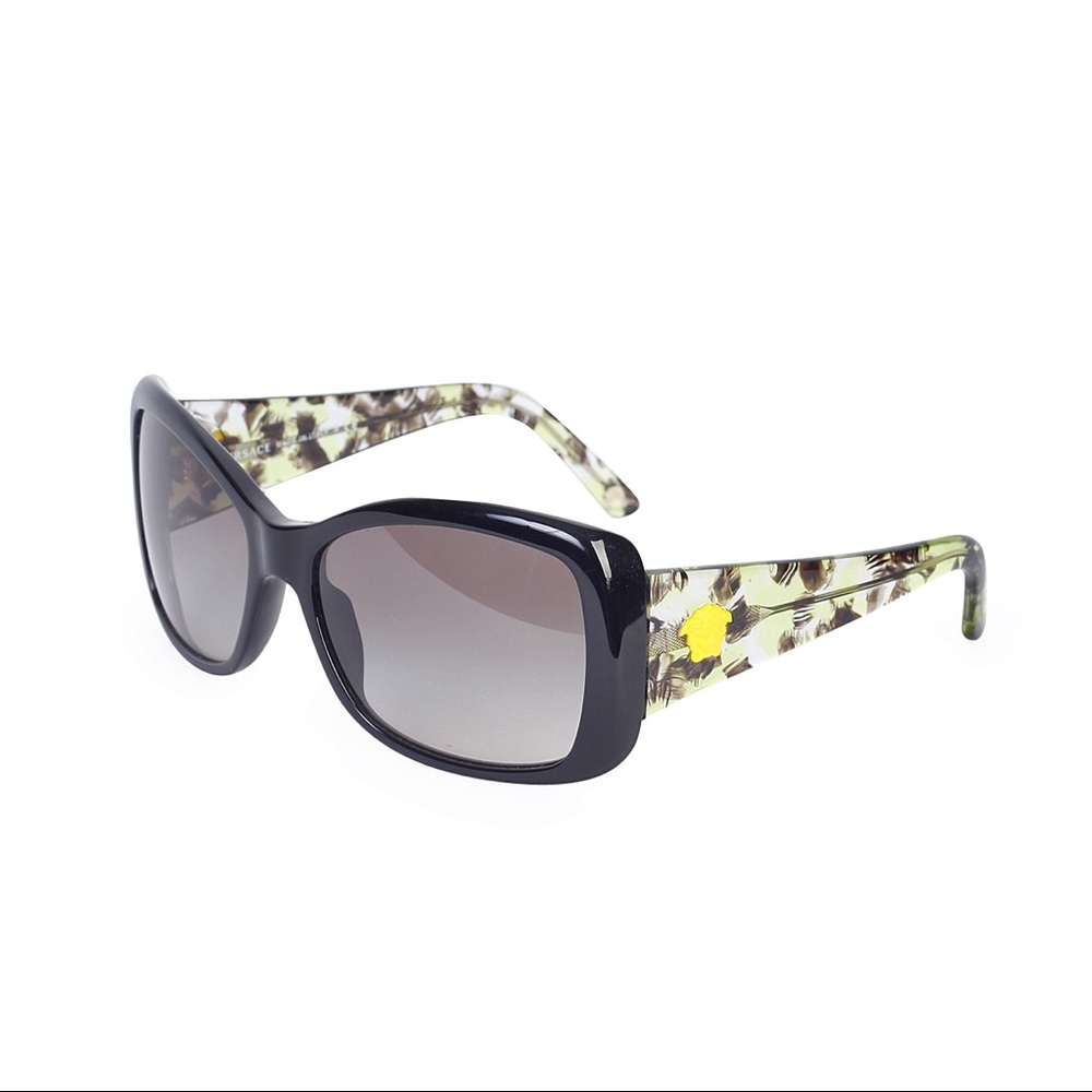 Versace Multicolor Yellow Medusa Sunglasses